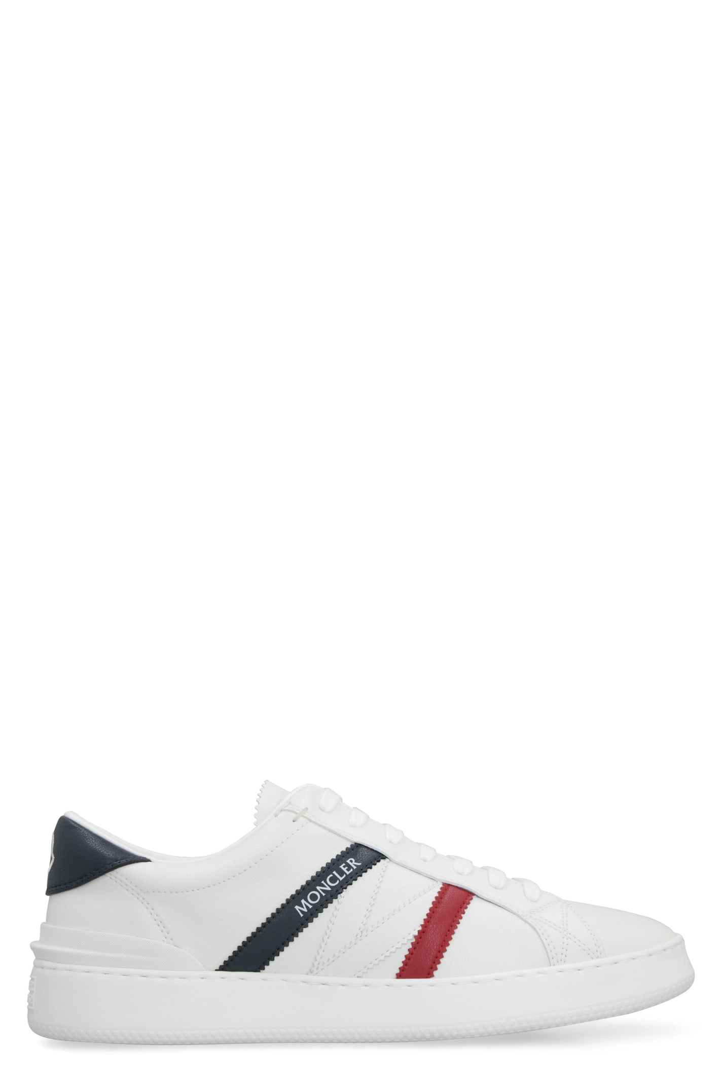 Moncler Monaco Leather Low-top Sneakers