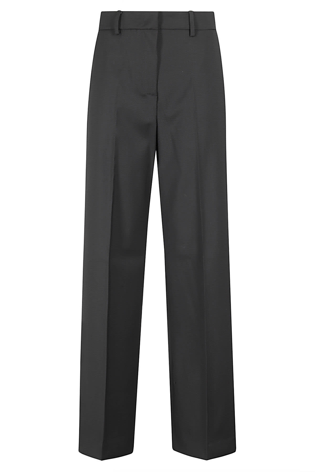 Weekend Max Mara Visual Trousers In Wool Canvas