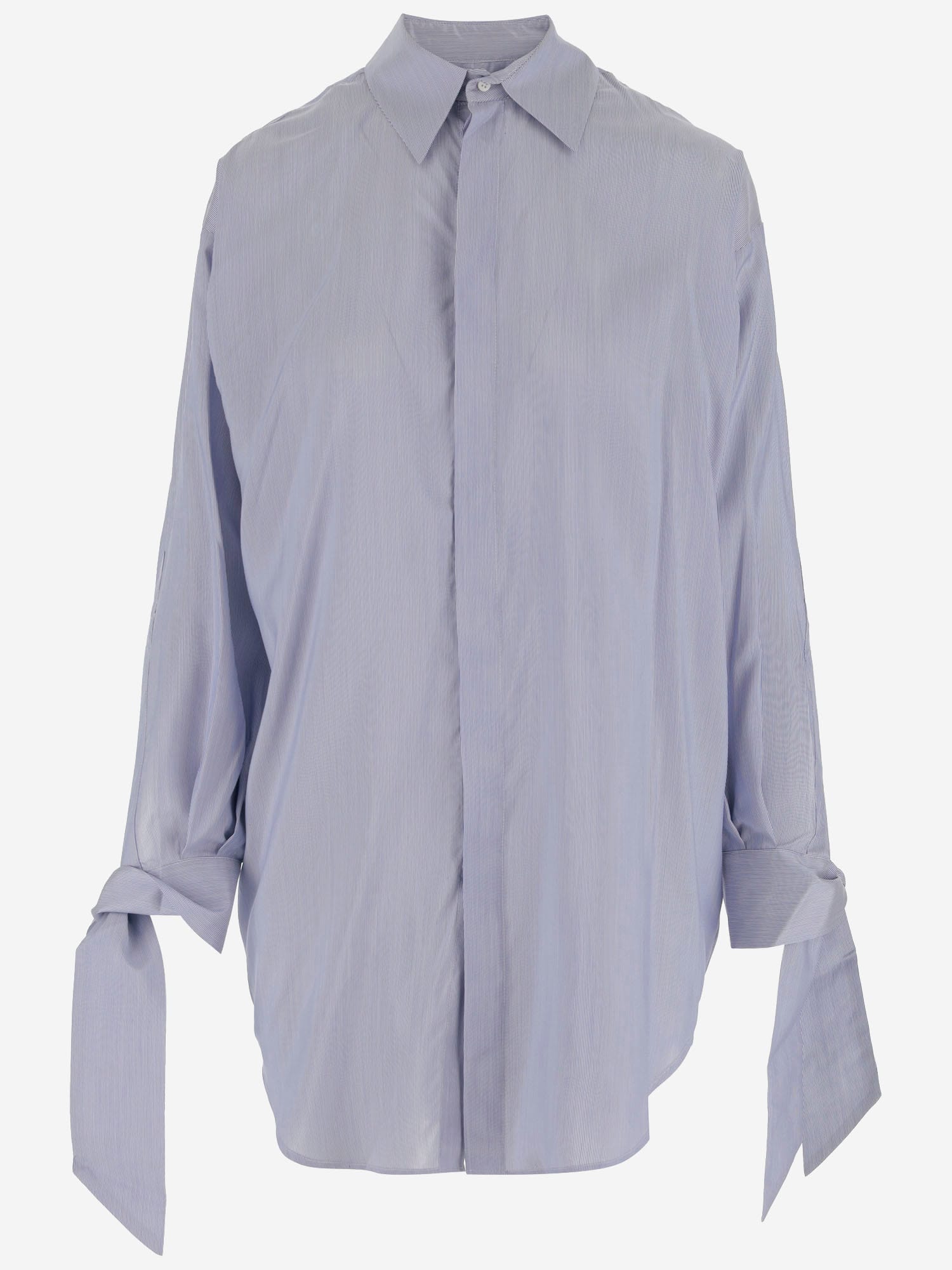 Sa Su Phi Susanna Silk Shirt With Striped Pattern