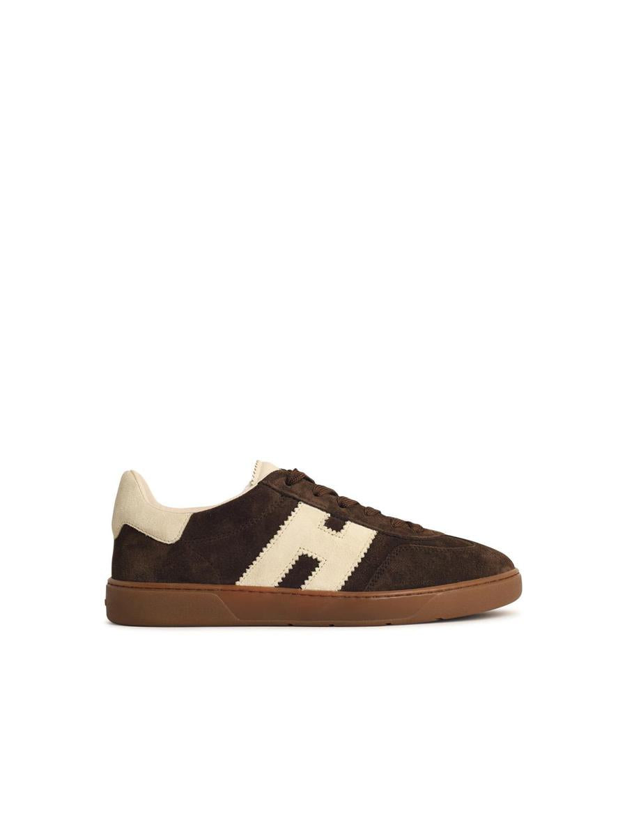 Hogan 'Cool' Brown Suede Sneakers