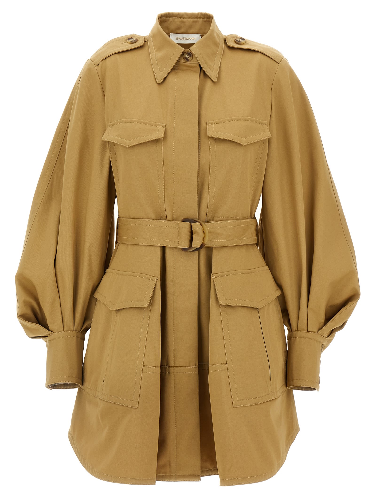Zimmermann illuminate Cargo Mini Dress