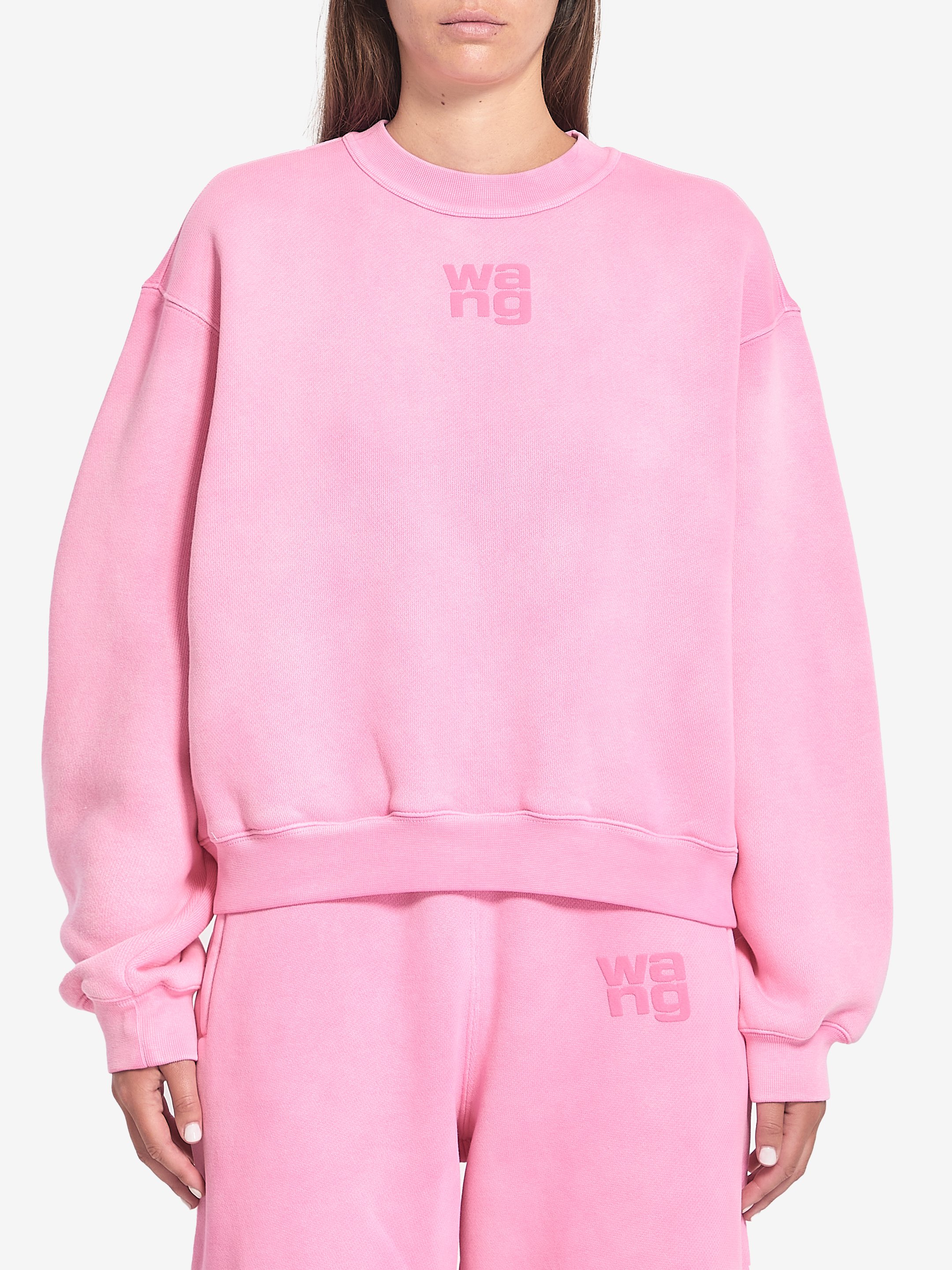 Puff Print Sweatshirt in Brushed Terry
