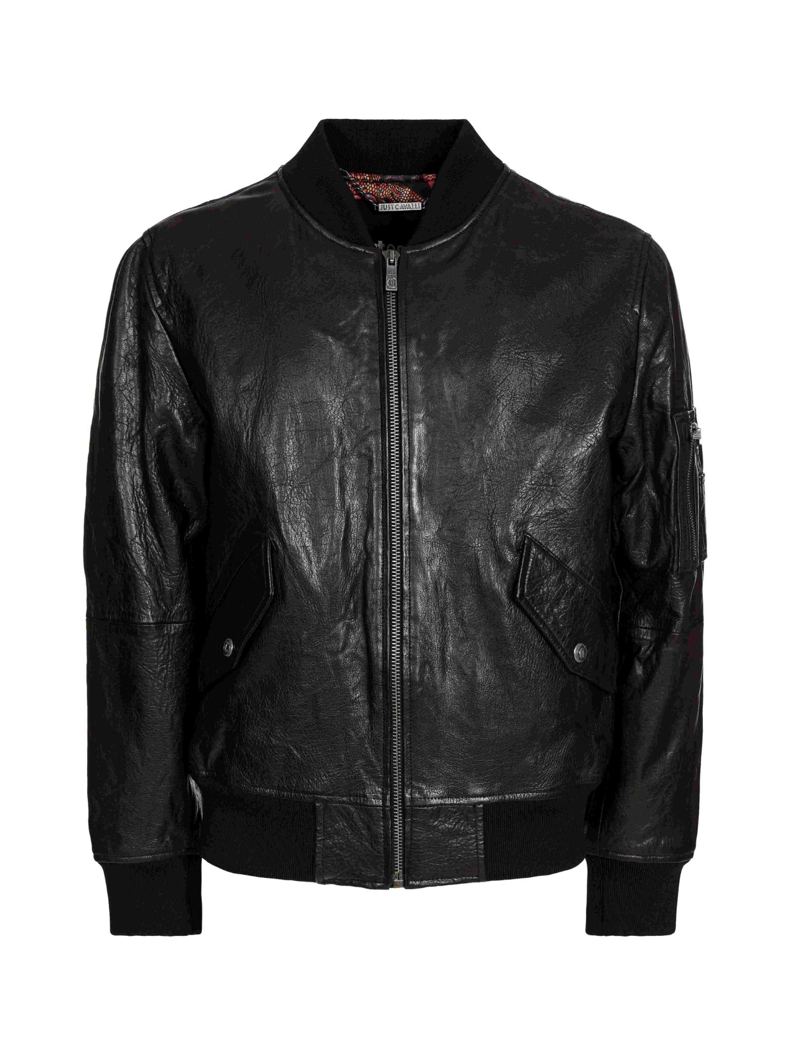 Just Cavalli Leather Jacket