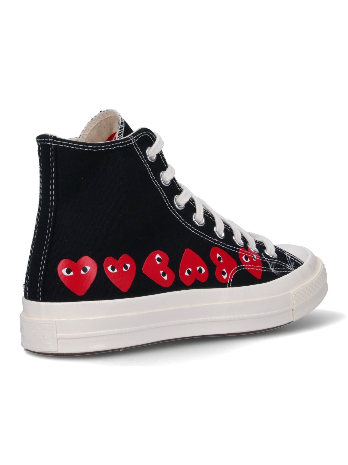 Comme des Garçons Converse Multi Heart Chuck 70 Sneakers