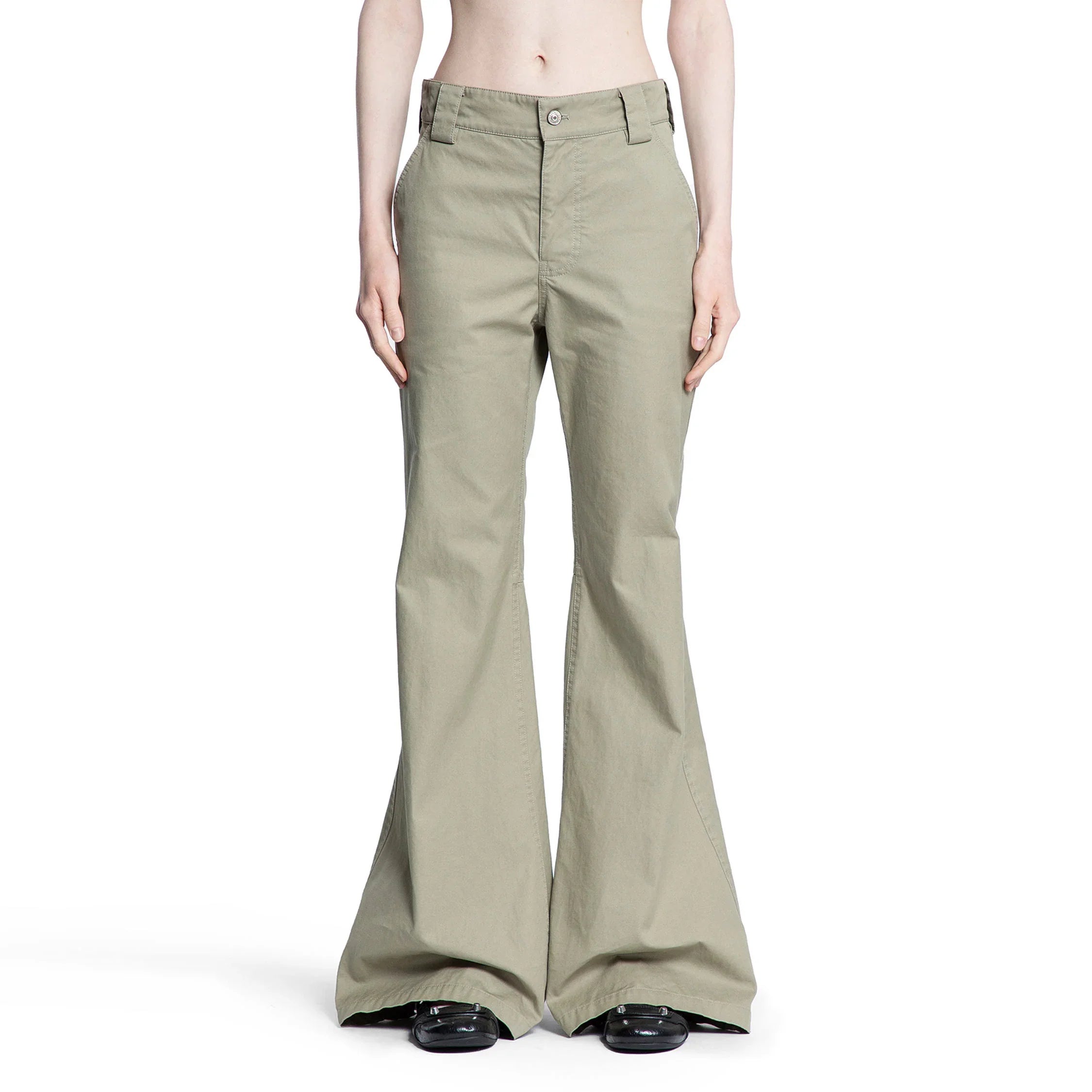 Flared Chinos