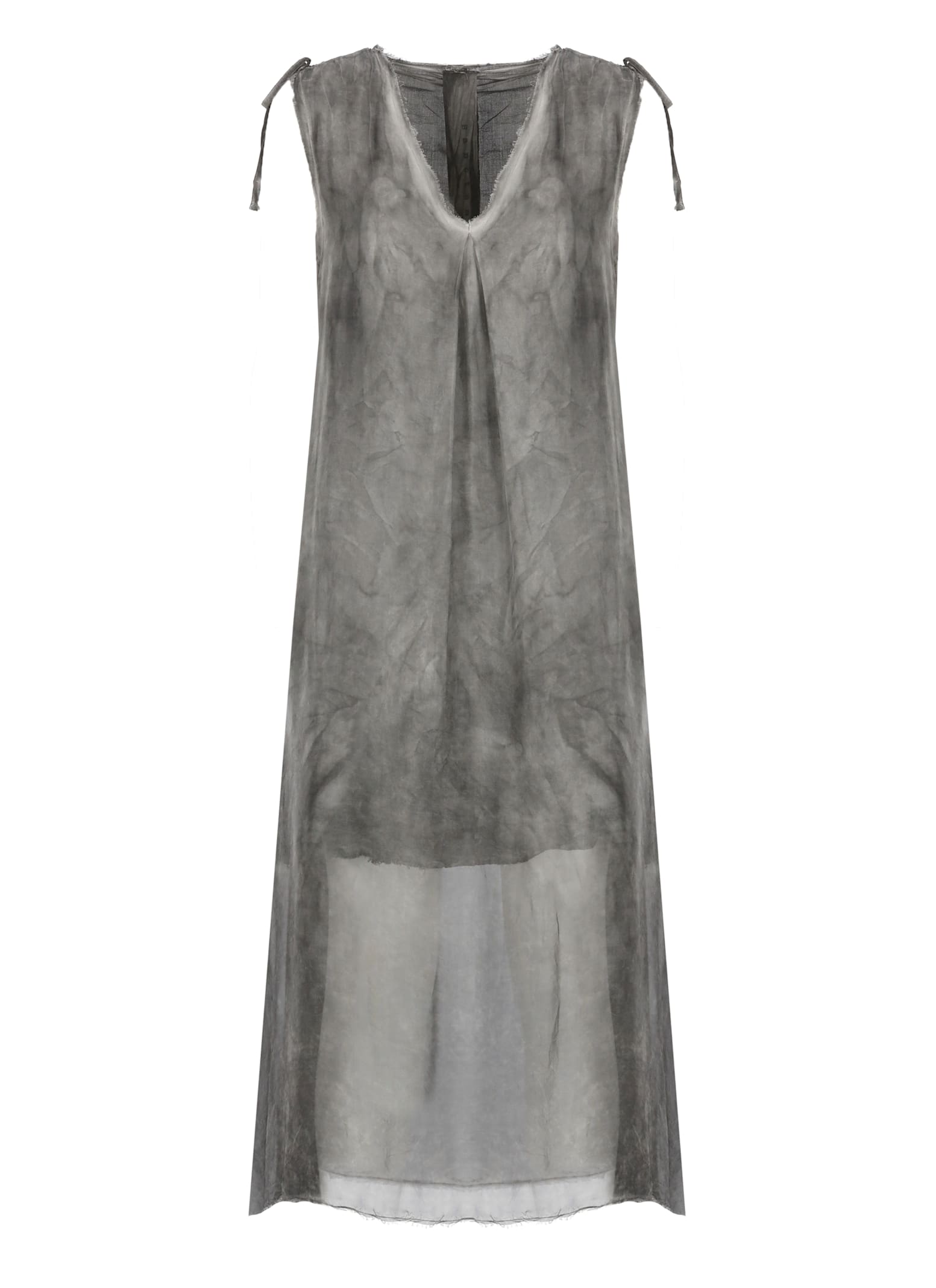 Sanctamuerte Viscose And Silk Dress