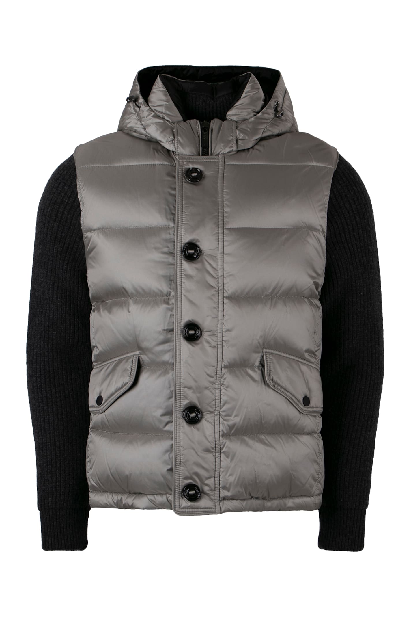 Moorer Foscolo Knitted Sleeves Padded Jacket