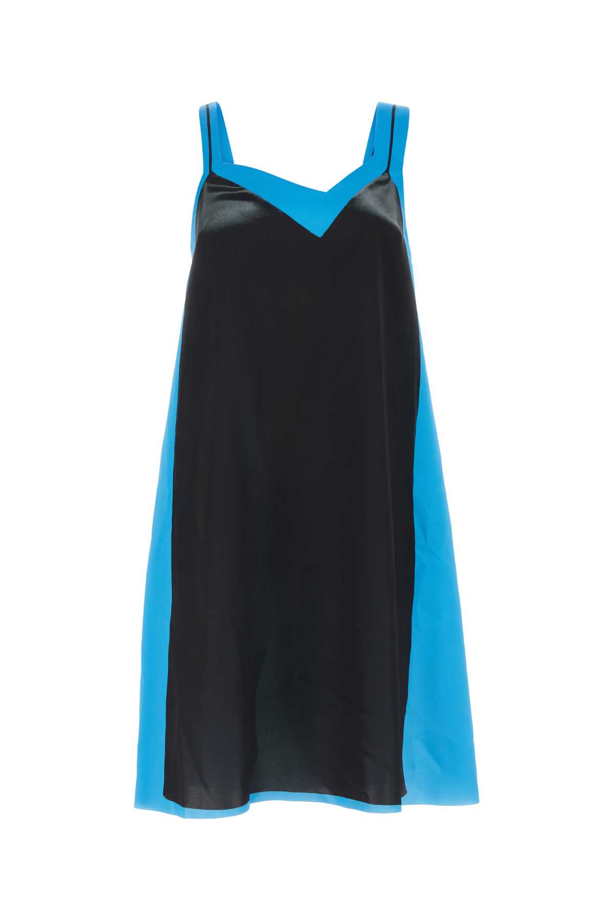 Loewe Printed Tech Fabric Mini Dress