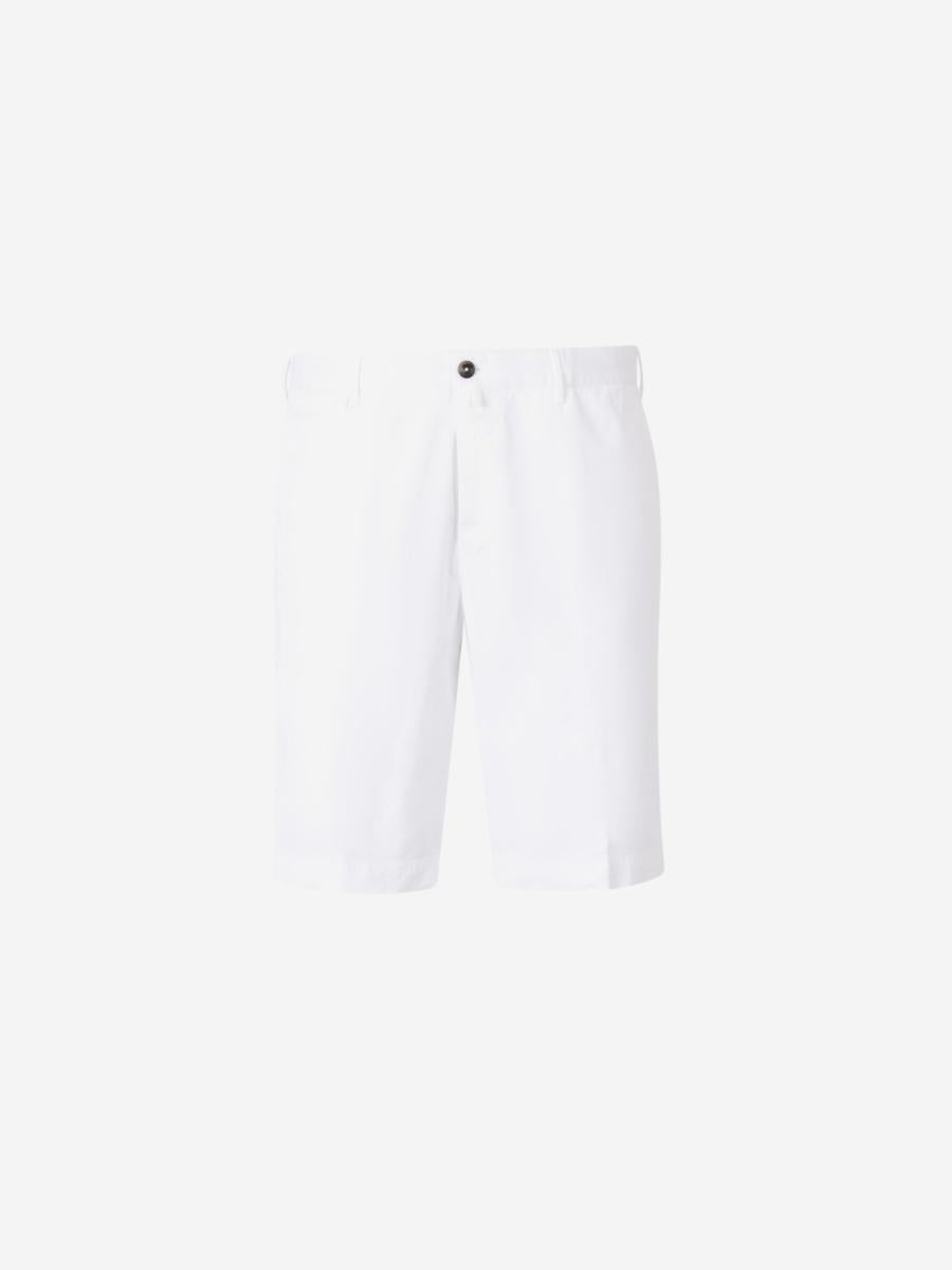 Pt Torino Straight Cotton Bermuda Shorts