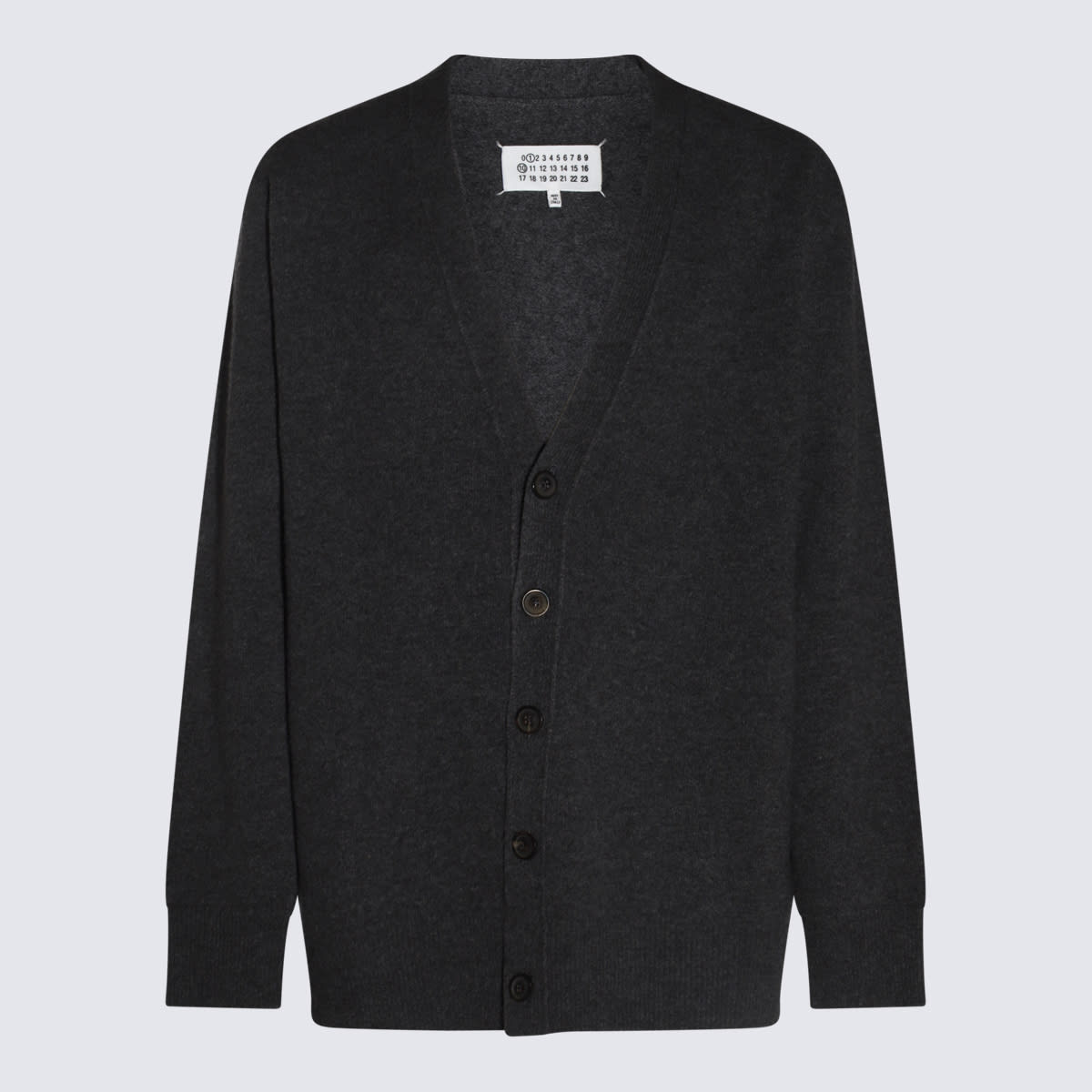 Maison Margiela Grey Wool Knitwear
