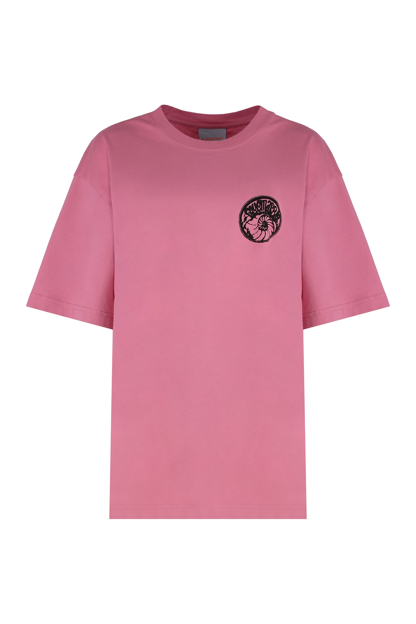 Bluemarble Cotton Crew-neck T-shirt