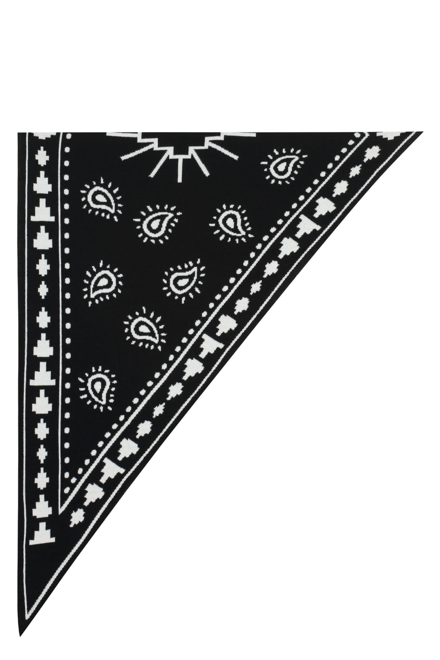 Marcelo Burlon Wool Blend Scarf