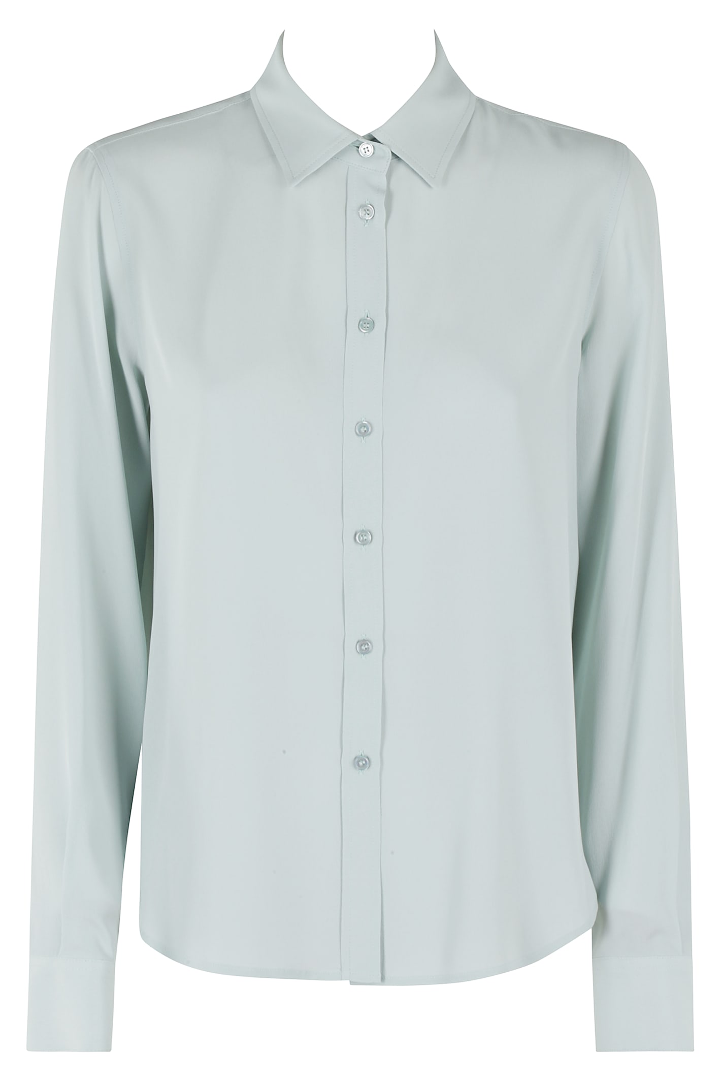 Seventy Camicia Crepe Unito Misto Seta