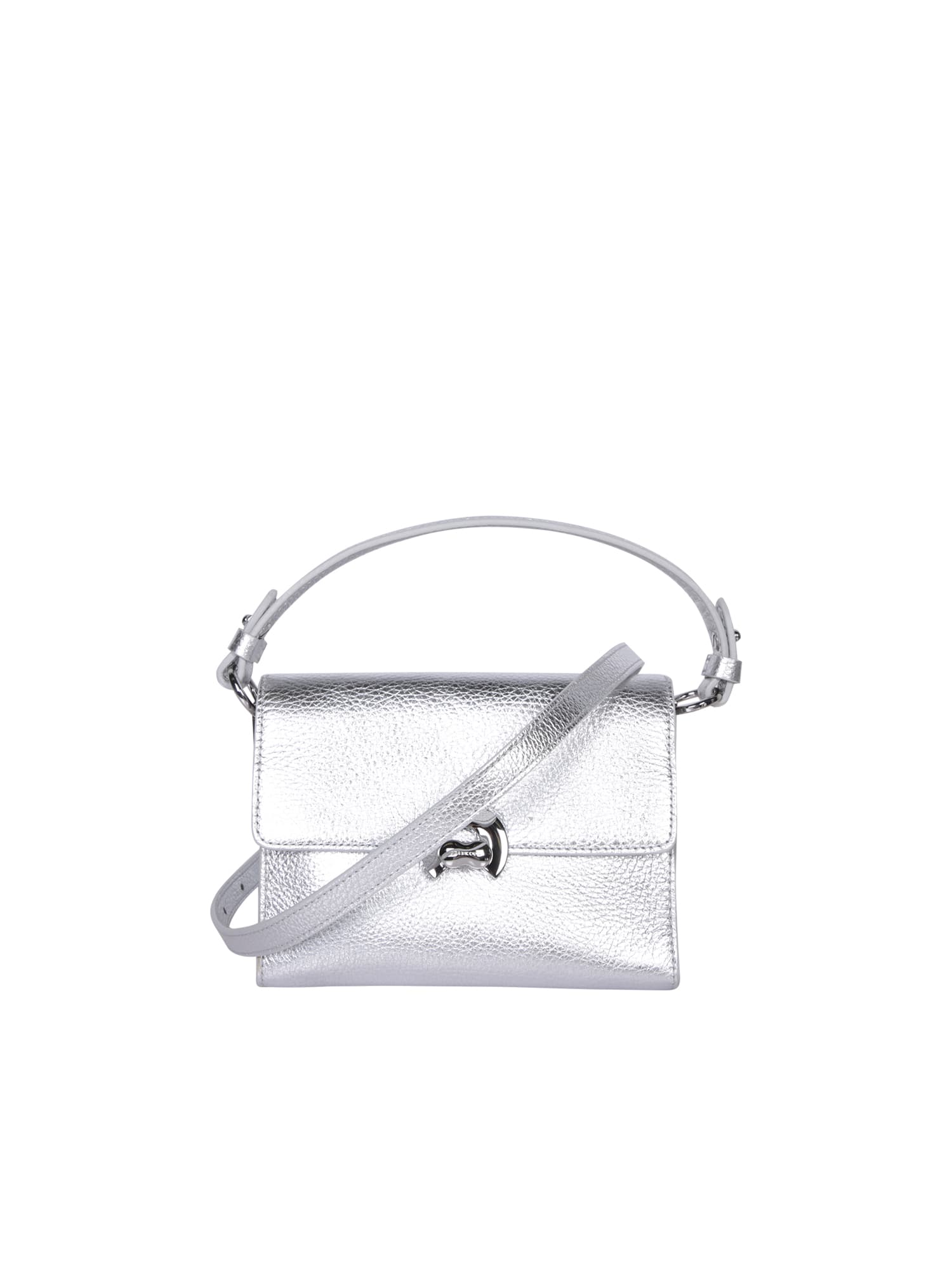 Coccinelle Arlettis Mini Silver Bag