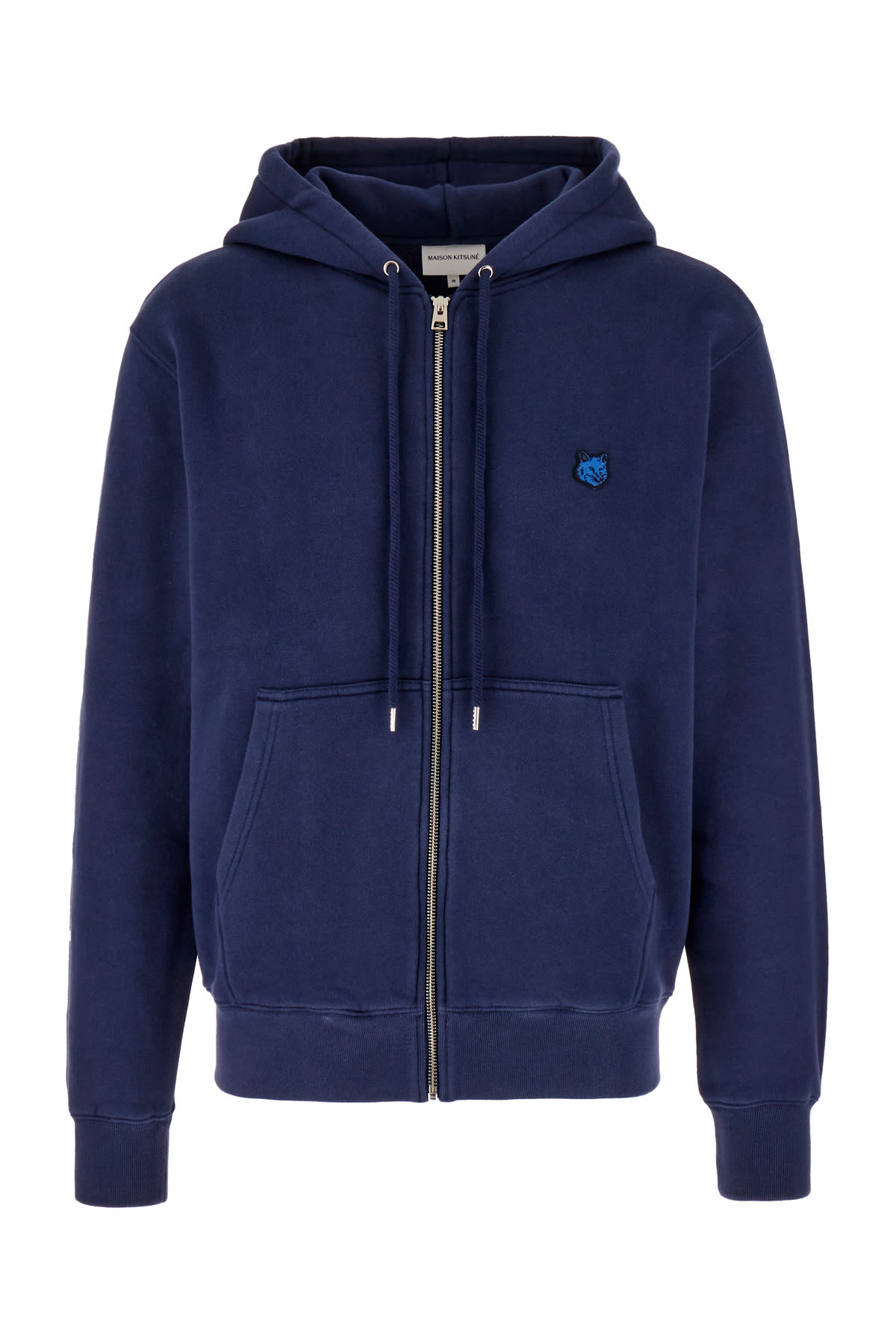 Maison Kitsuné Blue Cotton Sweatshirt