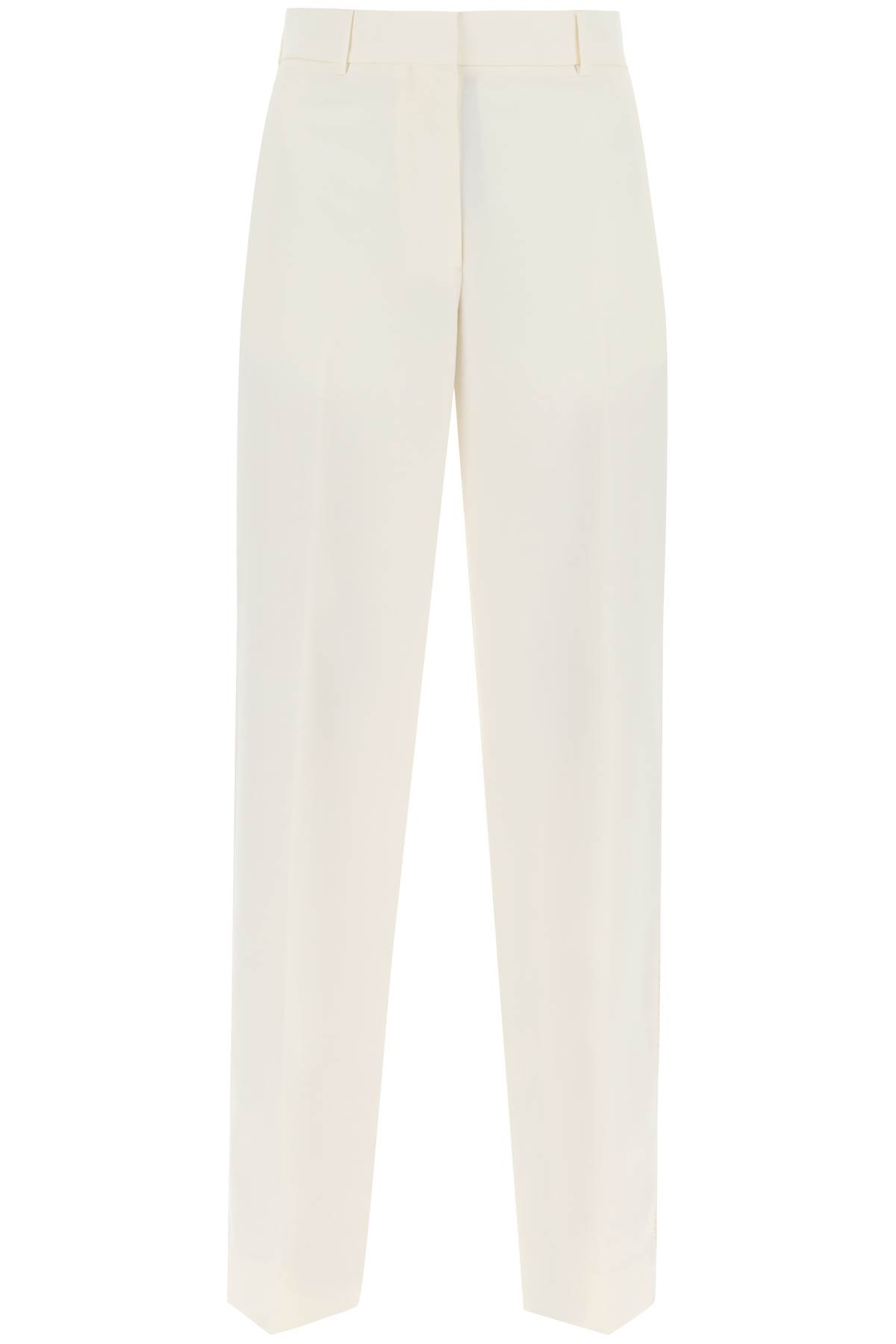 Palm Angels Knit Tape Wool Twill Trousers