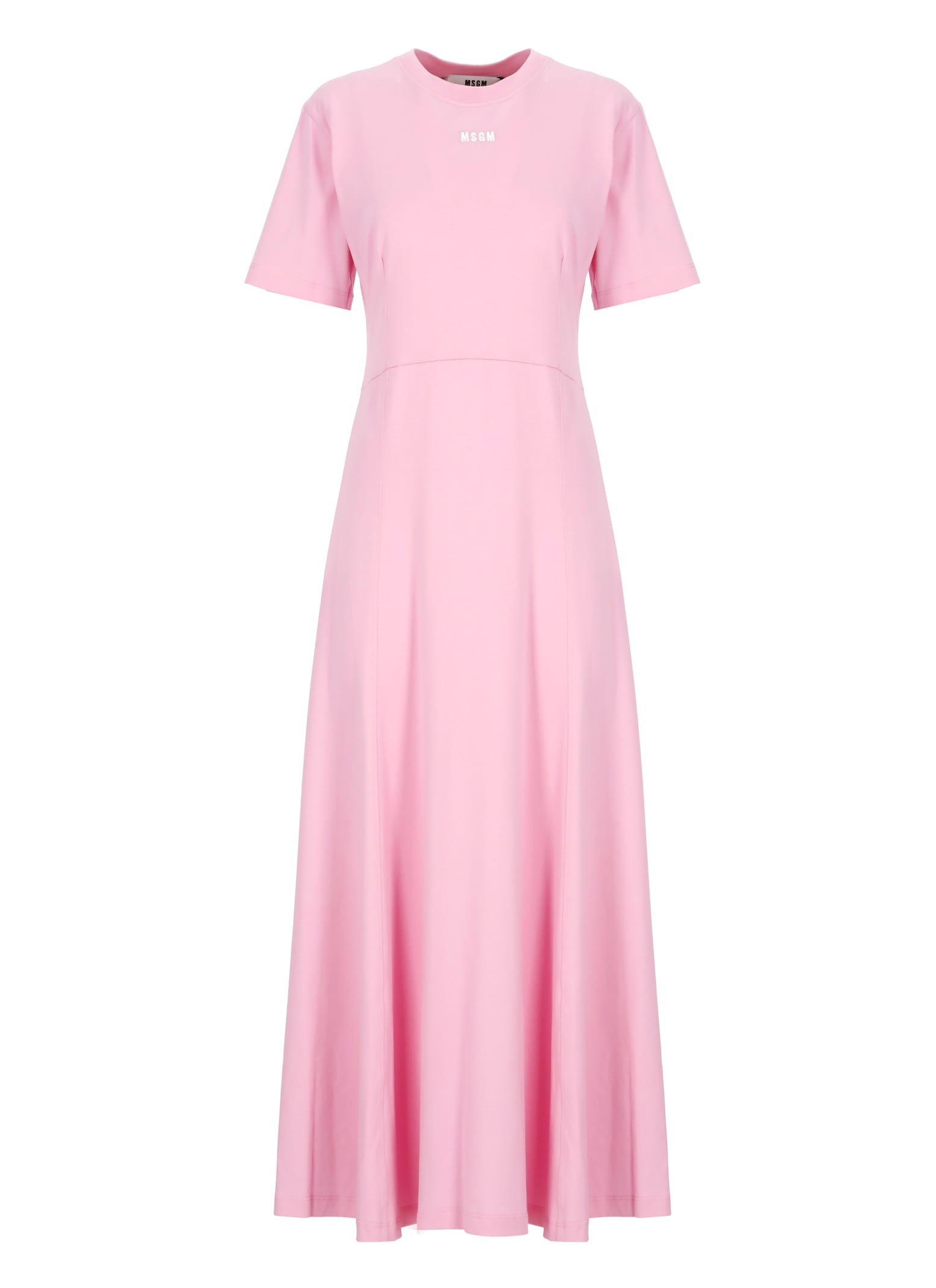 MSGM Dress With Logo