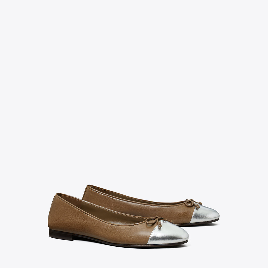 Tory Burch Cap-Toe Ballet