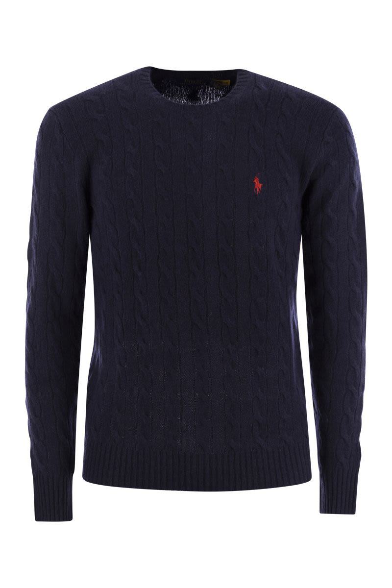 Polo Ralph Lauren Wool And Cashmere Cable-Knit Sweater