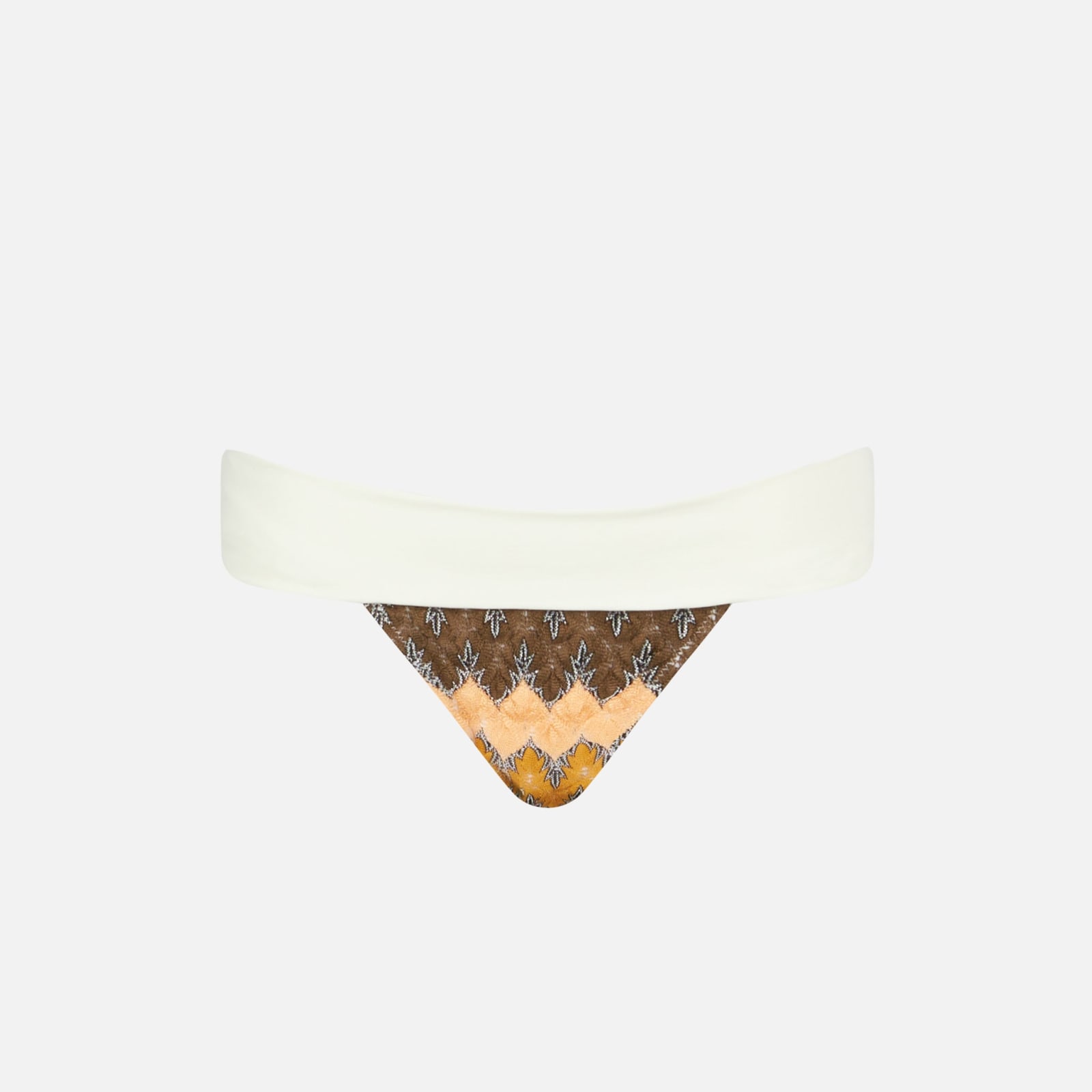 MC2 Saint Barth Woman Chevron Swim Briefs With Waistband