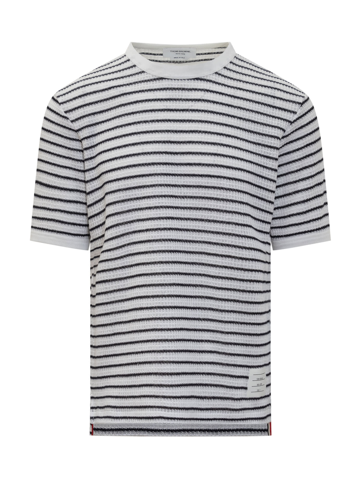 Thom Browne Embroidered Cotton T-shirt