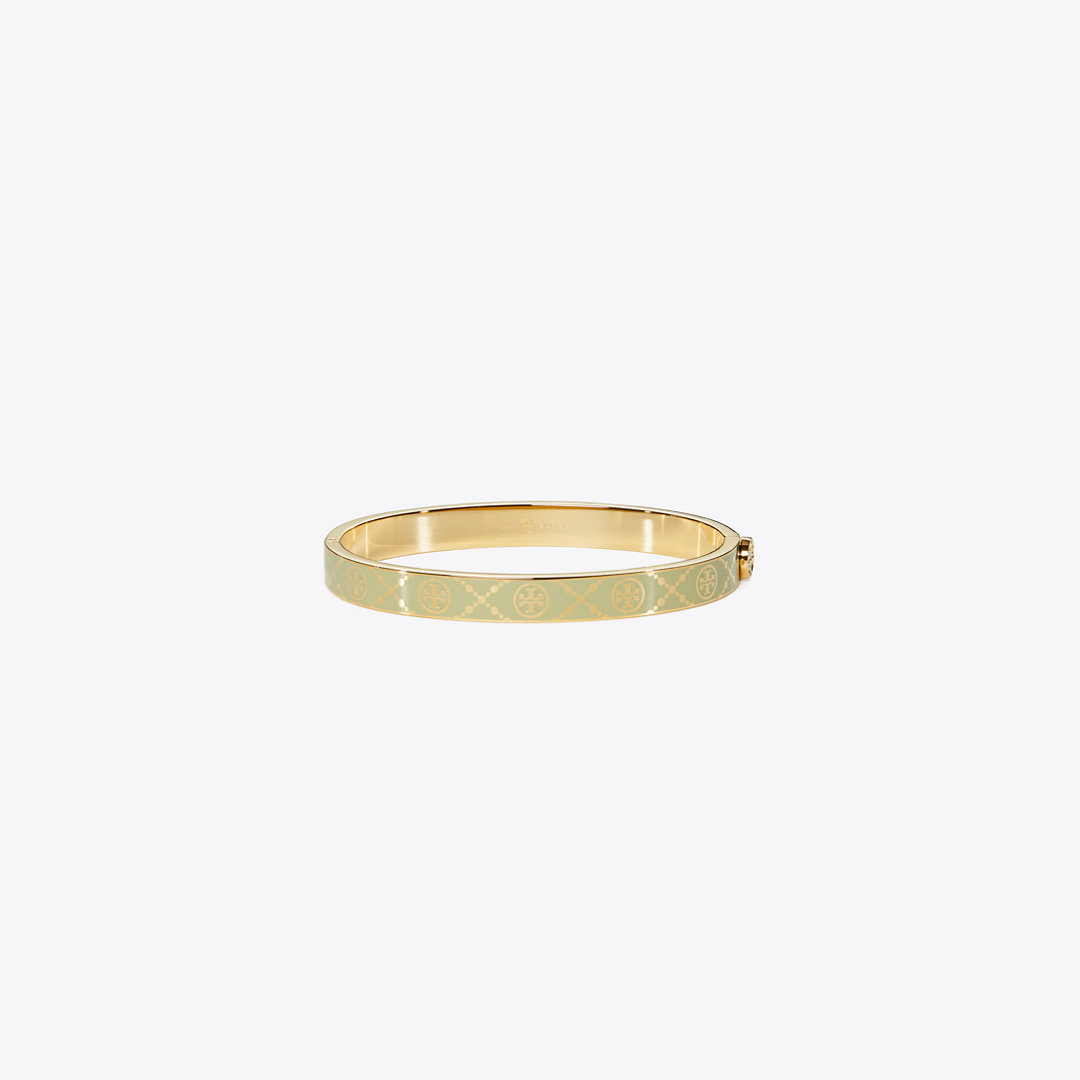 Tory Burch T Monogram Hinge Bracelet