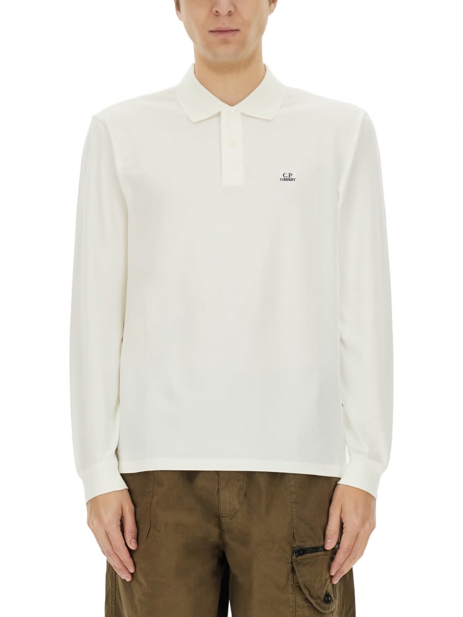 C. P. Company Stretch Pique Polo Shirt