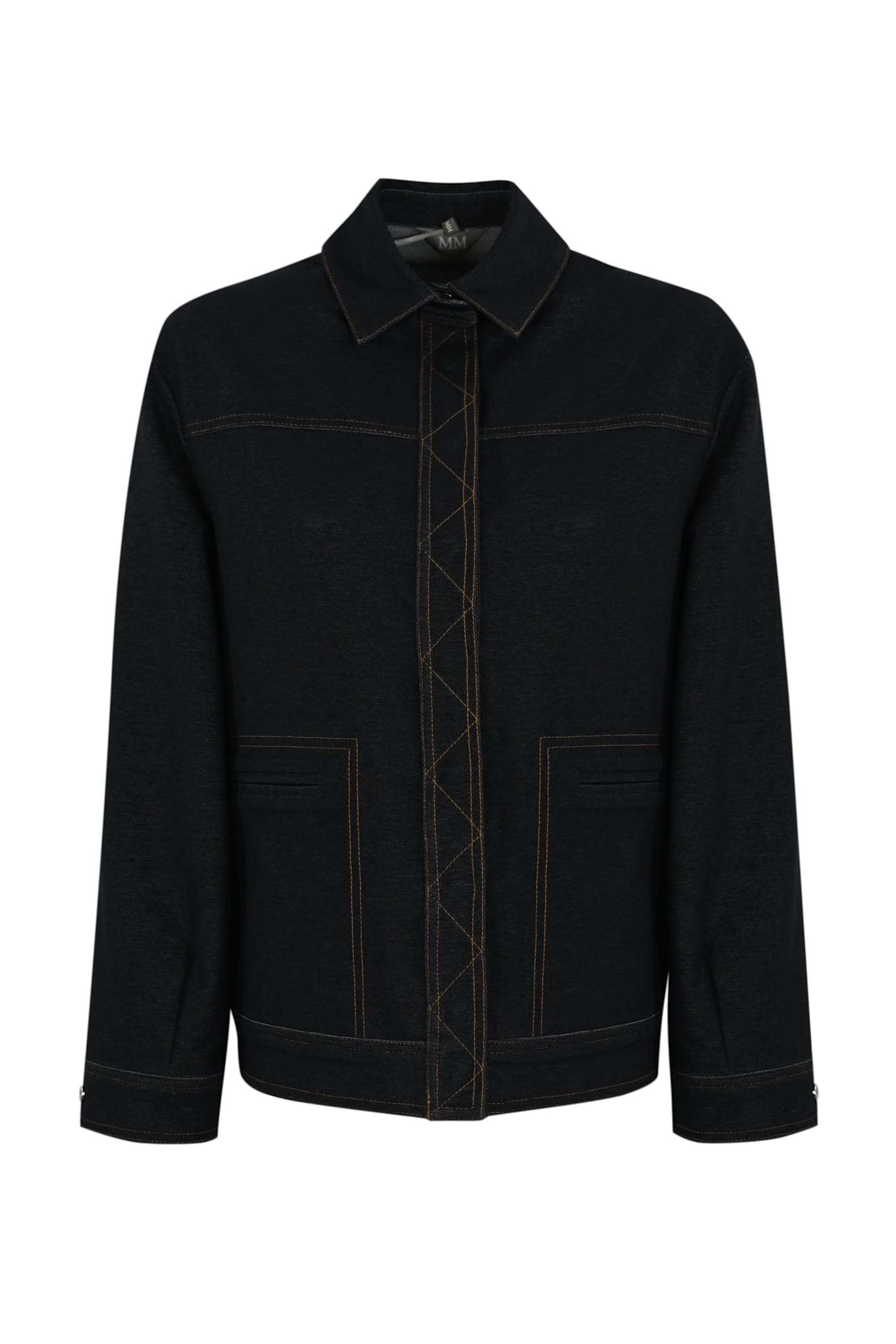 Max Mara Lepre 深色牛仔夹克