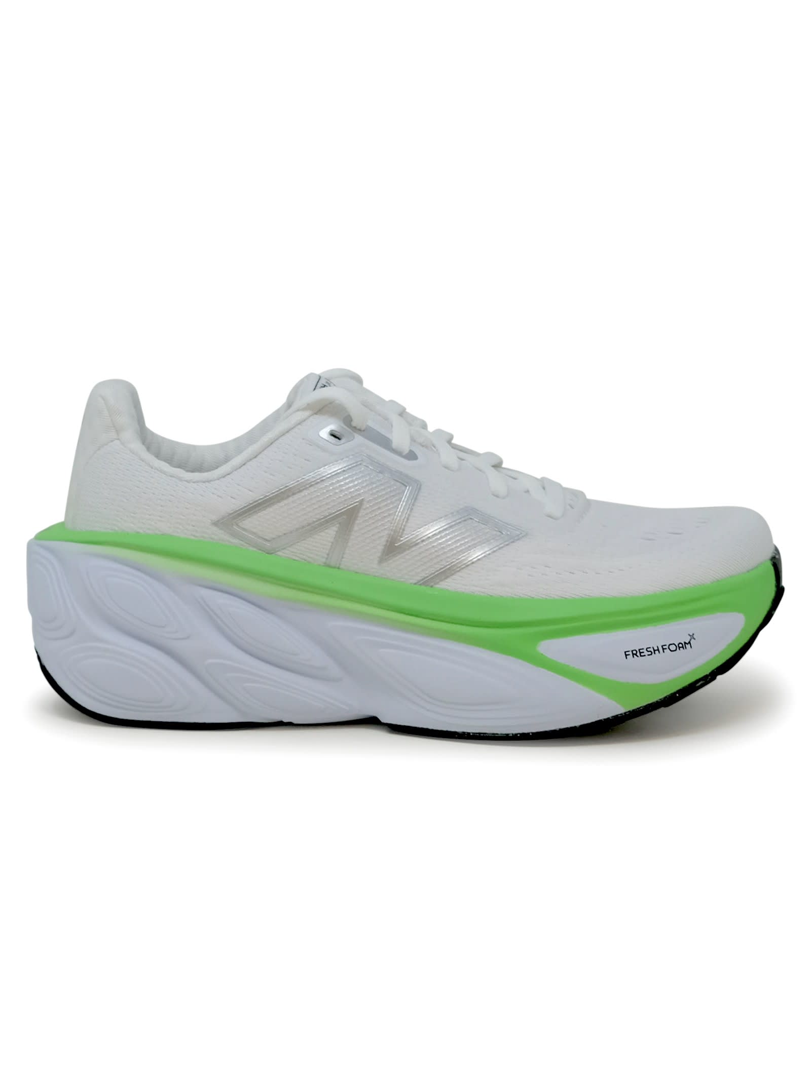 New Balance Fresh Foam X 白色合成革运动鞋