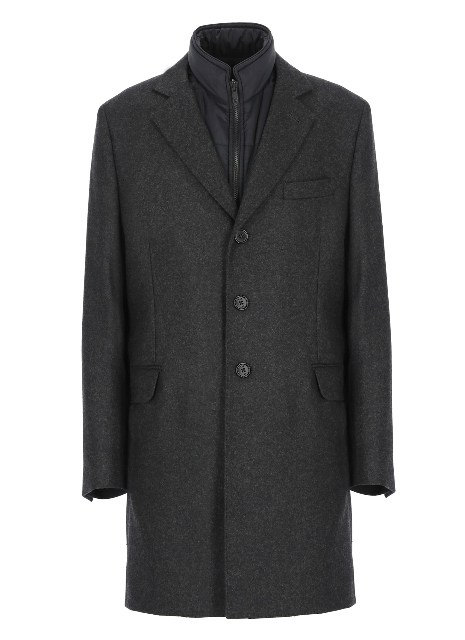 Fay Double Coat In Wool And Cashmere