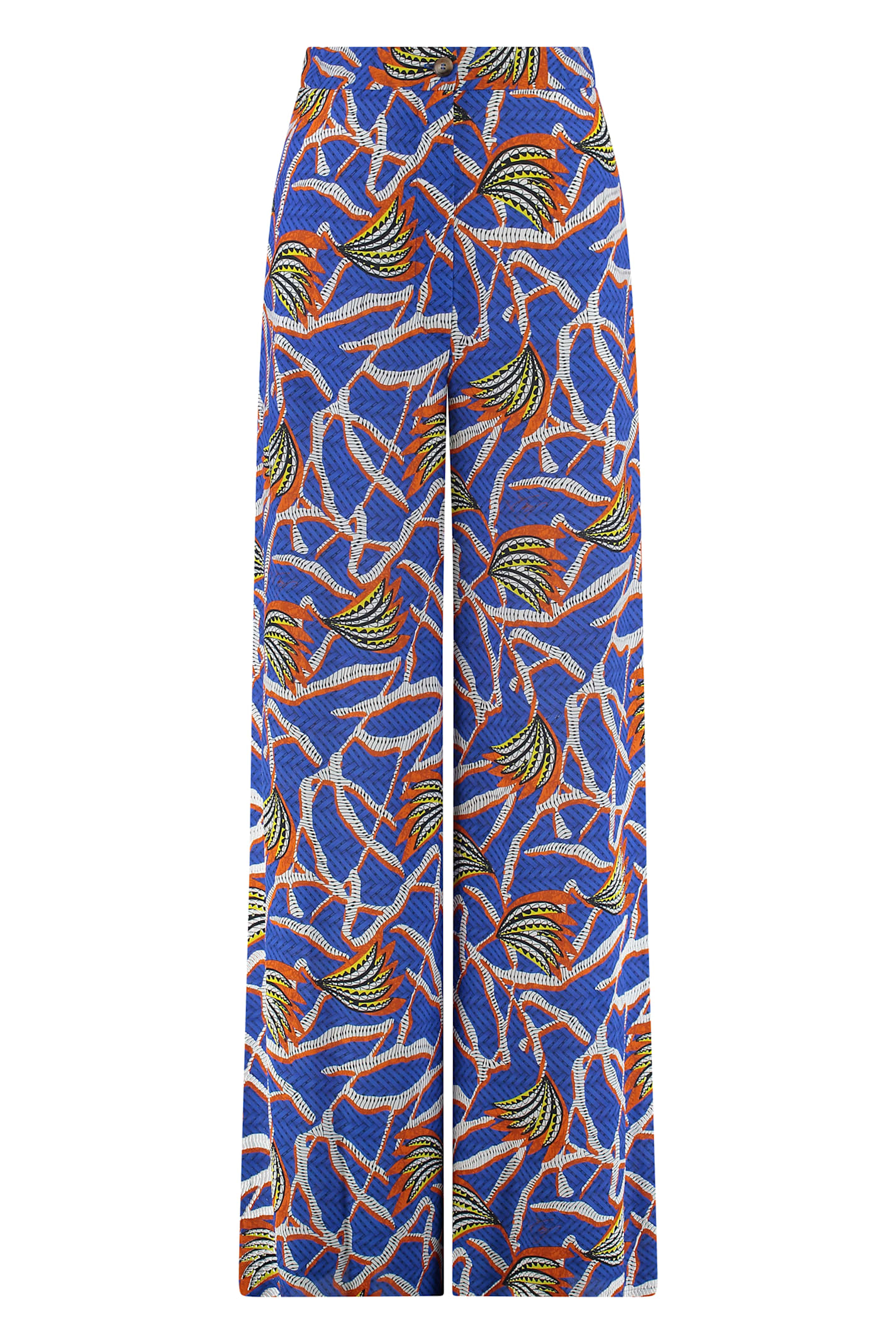 Stella Jean Printed High-rise Trousers