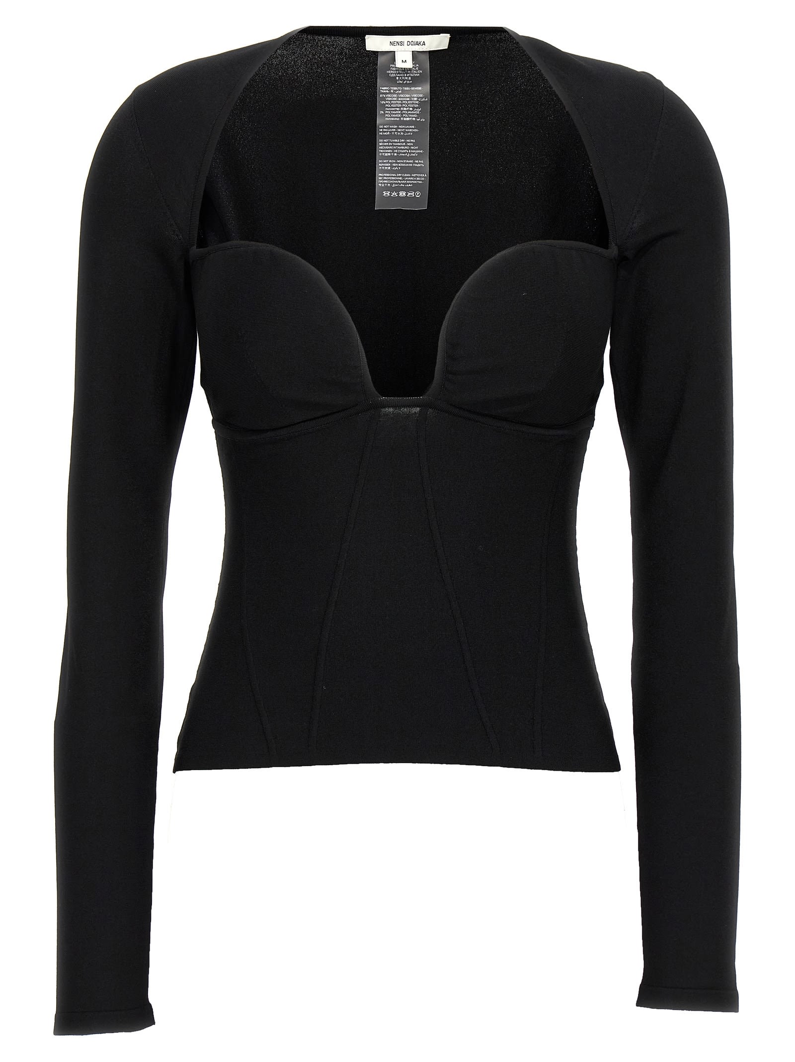 Nensi Dojaka bustier Top