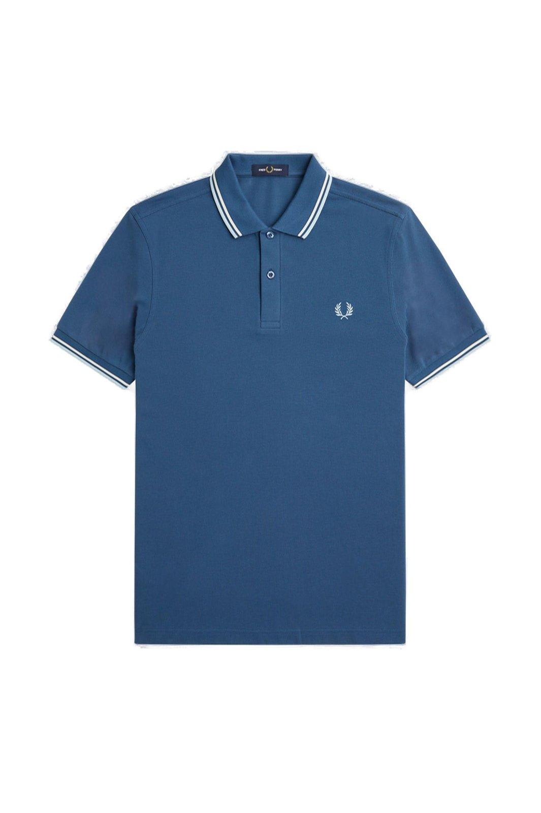 Fred Perry Twin Tipped Short-sleeved Polo Shirt