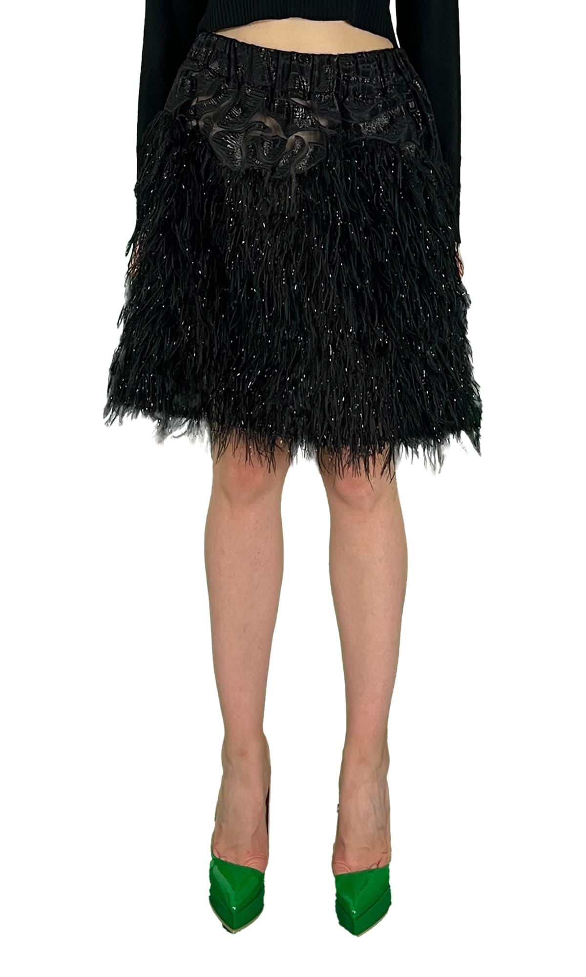 Sara Battaglia Magia Mini Skirt