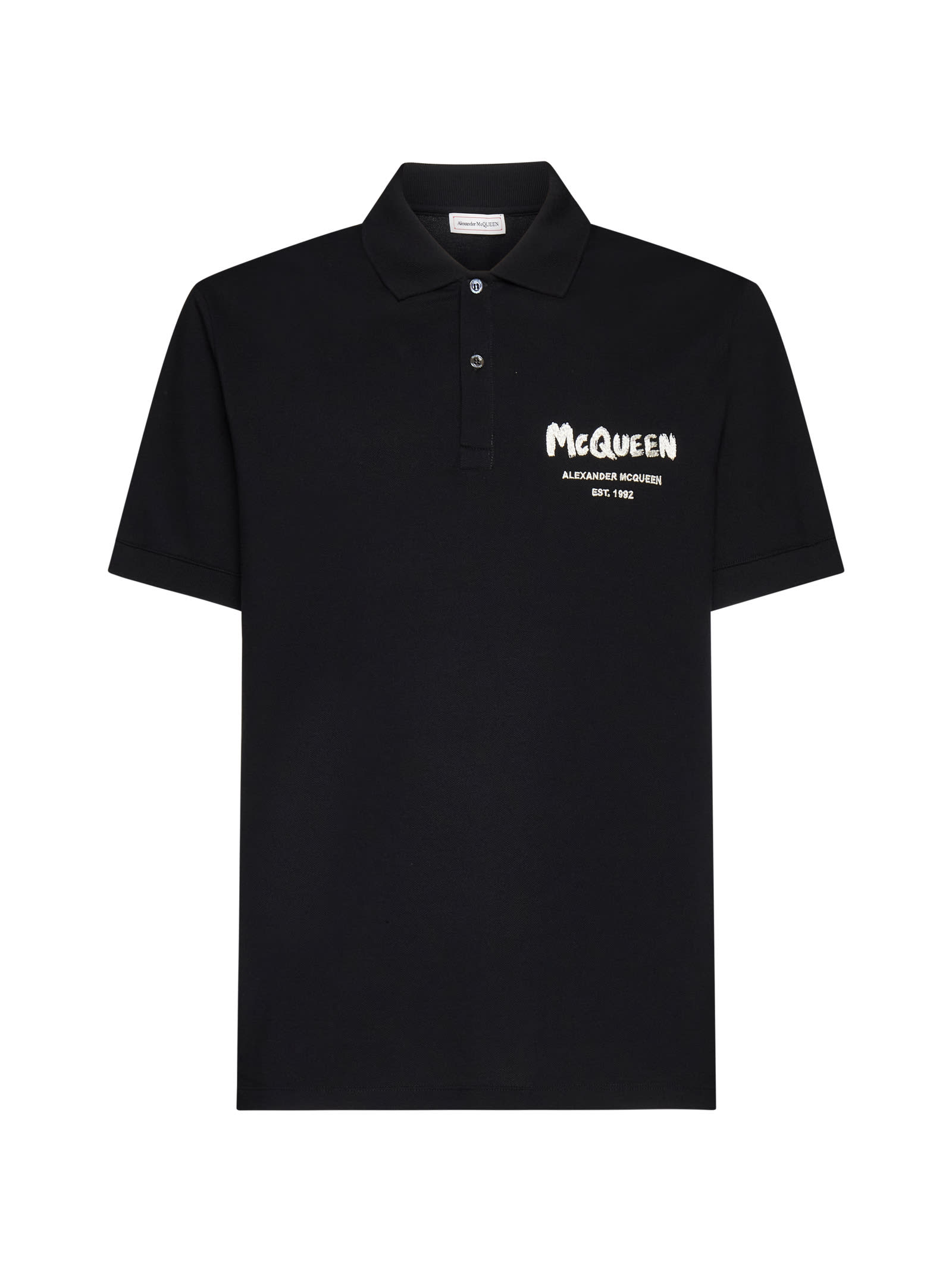 Alexander McQueen Cotton Polo Shirt
