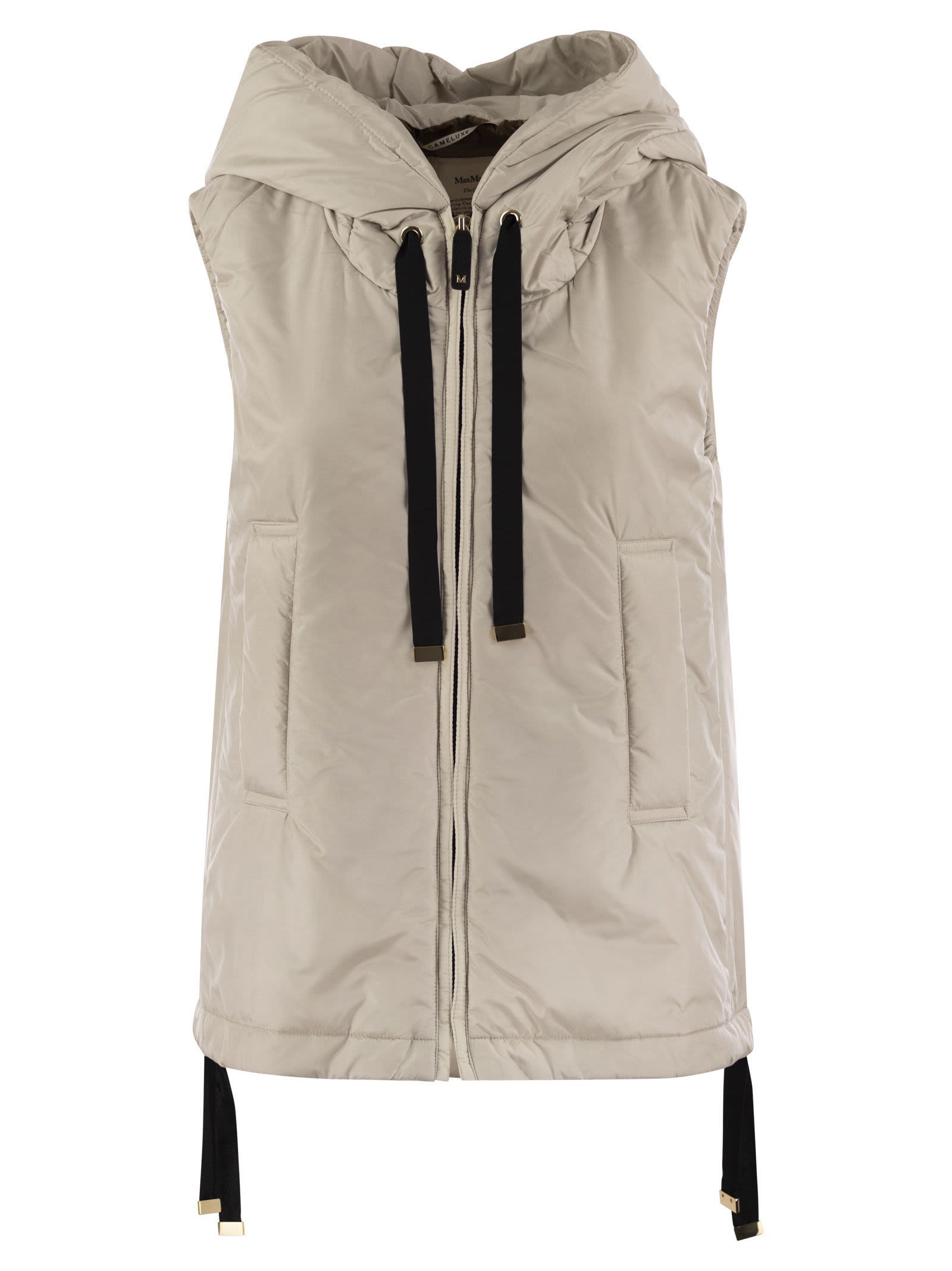 Max Mara The Cube Greengo - Sleeveless In Drip-proof Technical Fabric