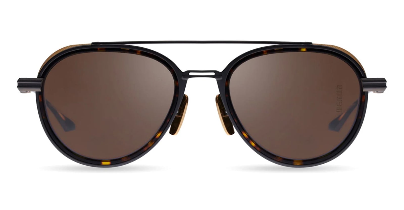 Dita Epiluxury 4 - Black Iron / Tortoise / Yellow Gold Sunglasses