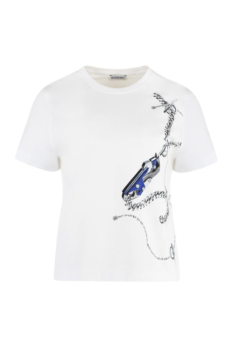 Burberry Cotton Crew-Neck T-Shirt