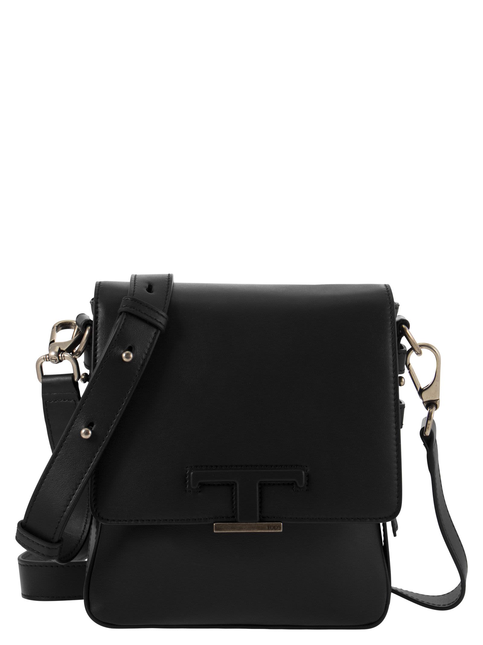 Tod's T Timeless Leather Shoulder Strap