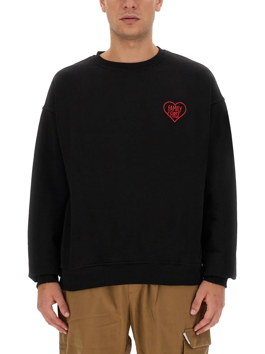 Family First Milano Sweatshirt With Logo