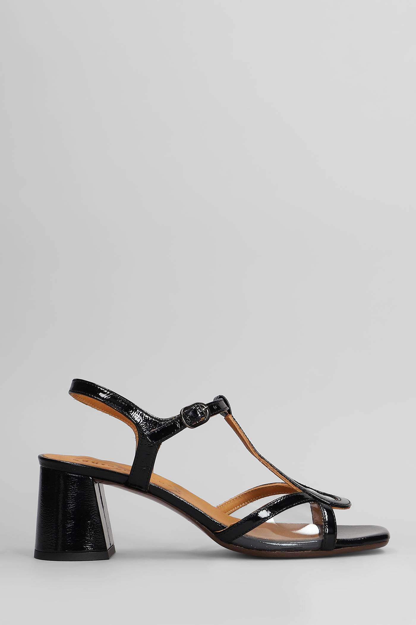 Chie Mihara Ryona Sandals In Black Leather