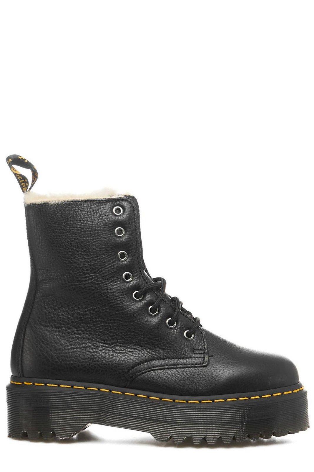 Dr. Martens Jadon Faux Fur Lined Platform Boots