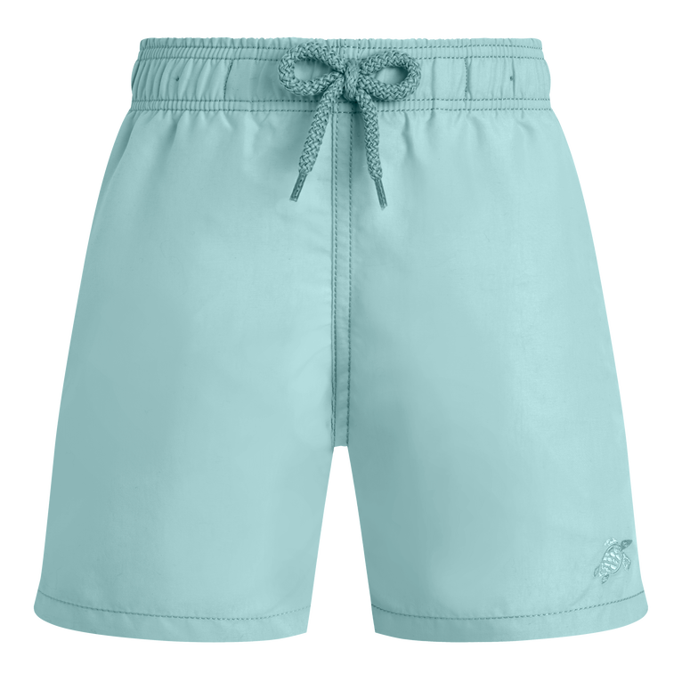 Vilebrequin Boys Swim Shorts Solid - Jack - Blue - Size 10