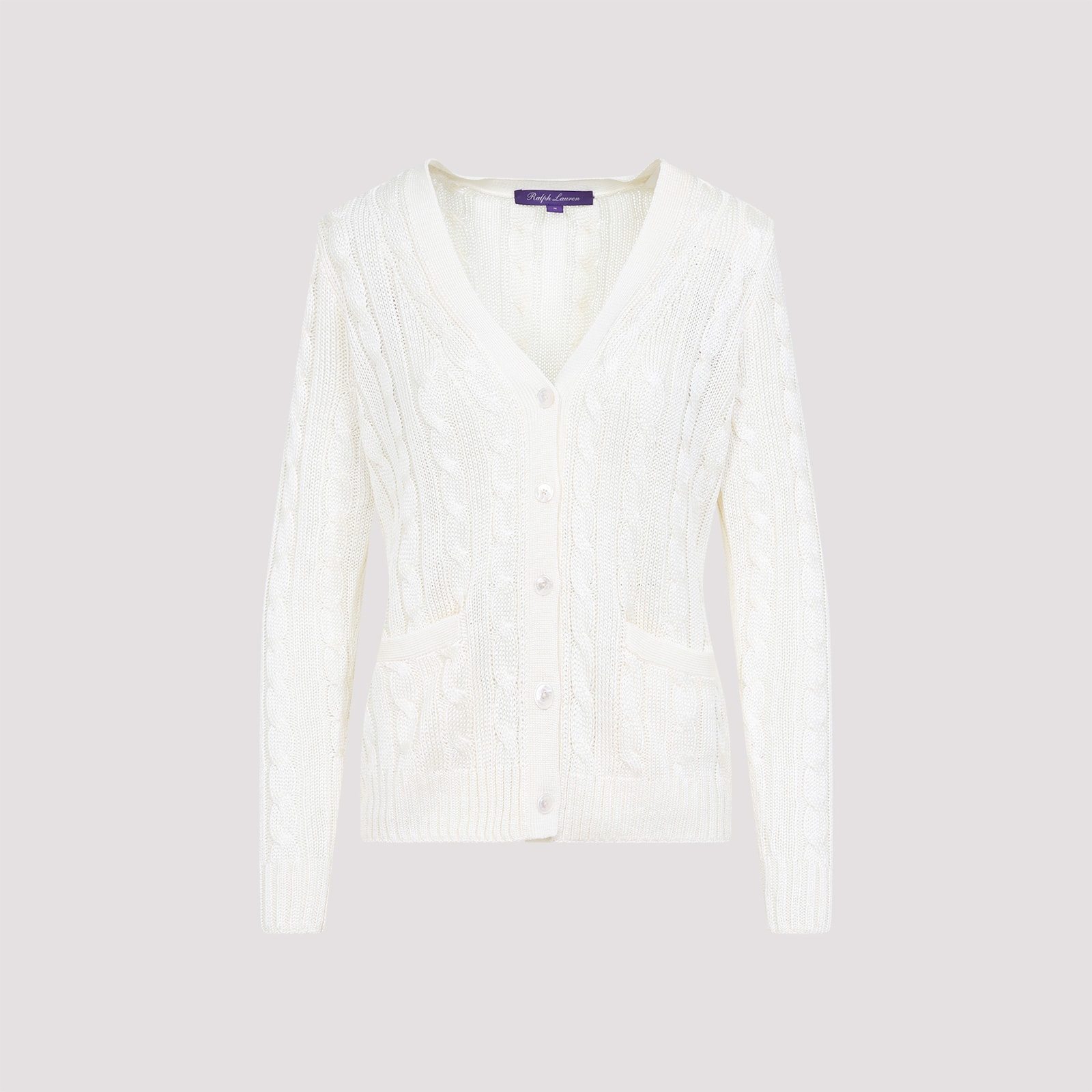 Ralph Lauren Cable Knit Long Sleeve Cardigan