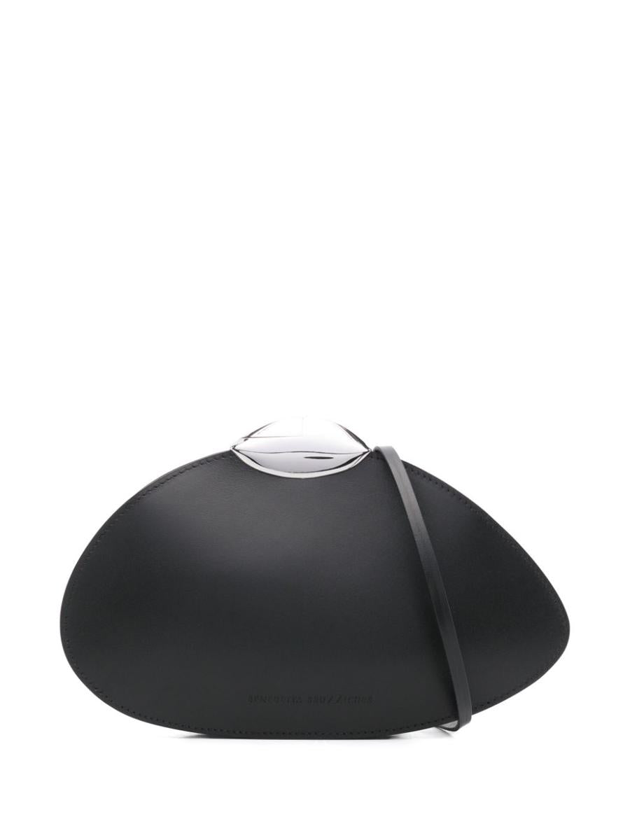 Benedetta Bruzziches Belle De Jour Shoulder Bag In Black Leather
