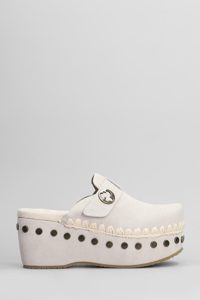 Mou Clog Plain Slipper-Mule