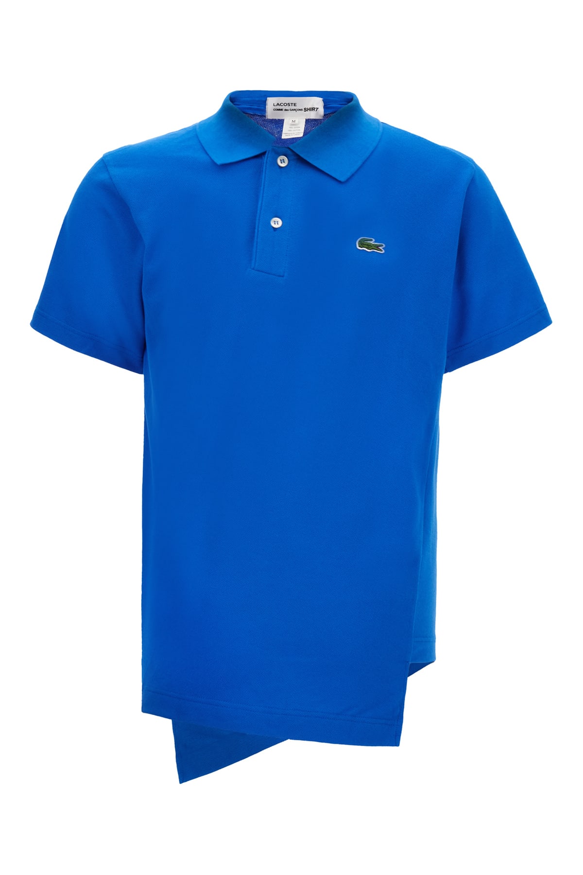 Comme des Garçons Shirt Blue Piquet Polo Shirt