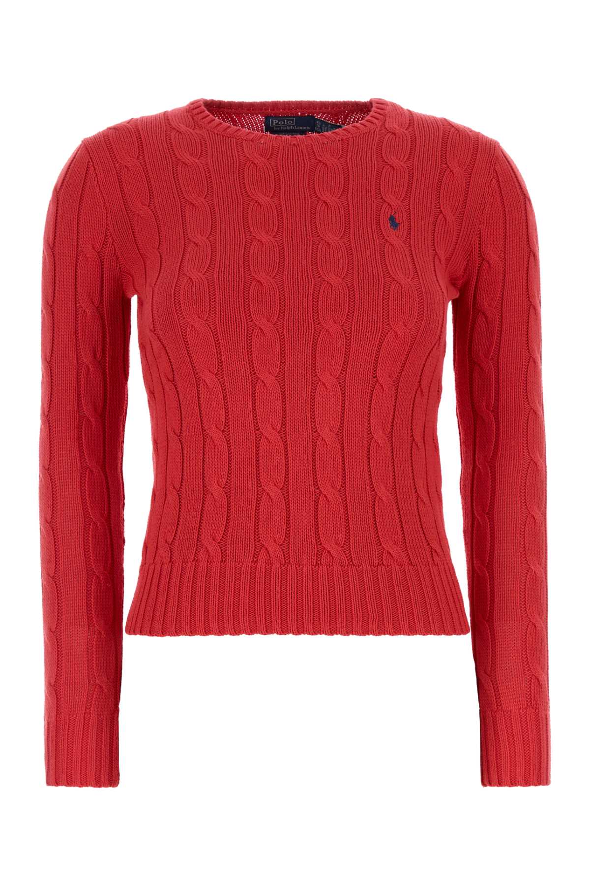 Ralph Lauren Red Cotton Sweater