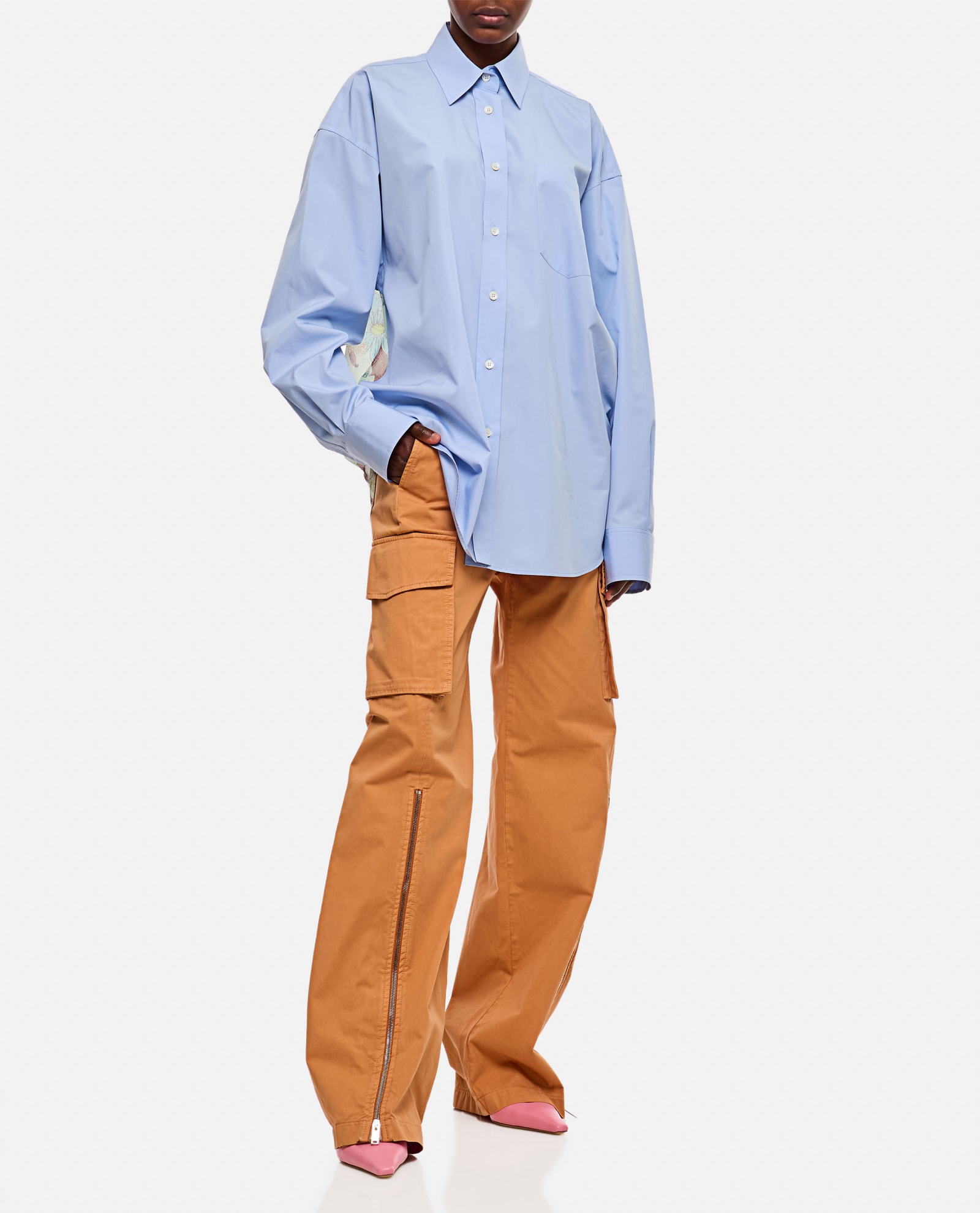 Stella McCartney Front Zip Cargo Pant