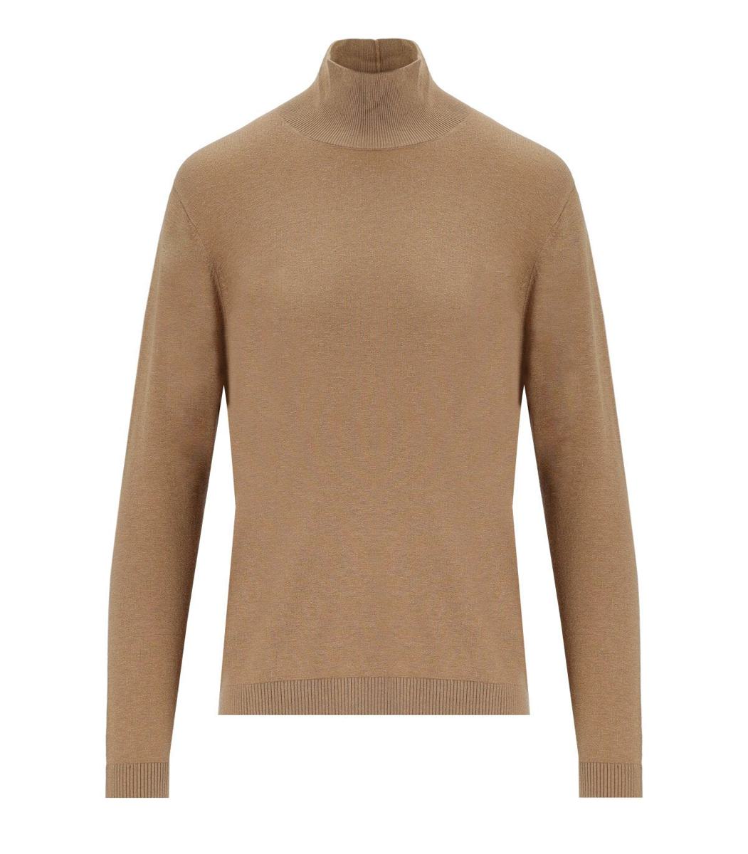 Weekend Max Mara Kiku Camel Turtleneck Sweater